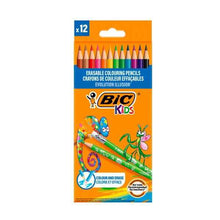 BIC KIDS EVOLUTION ILLUSION COLOURING PENCILS 12 PACK
