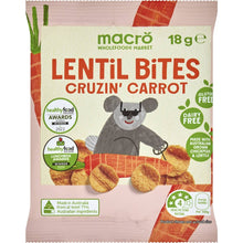 Macro Lentil Bites Cruzin Carrot 18g