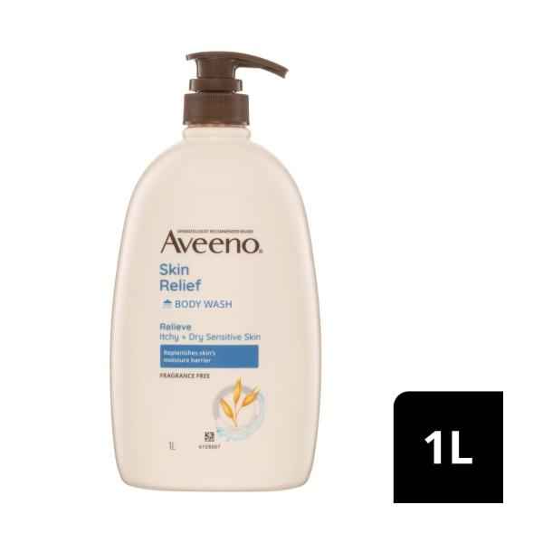 Skin Relief Gentle Fragrance Free Body Wash Relieve Extra Dry Itchy Sensitive Skin Ph-Balanced Cleanser