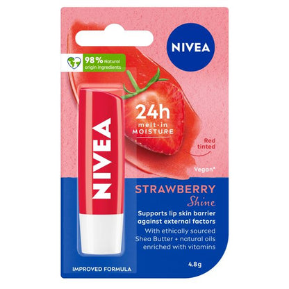 Nivea Fruity Shine Strawberry Lip Balm