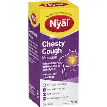 Nyal Chesty Non Drowsy Cough Medicine 200mL