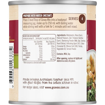 Gravox Chicken Gravy Mix Tin 120g