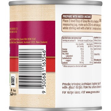 Gravox Roast Meat Gravy Mix Tin 120g