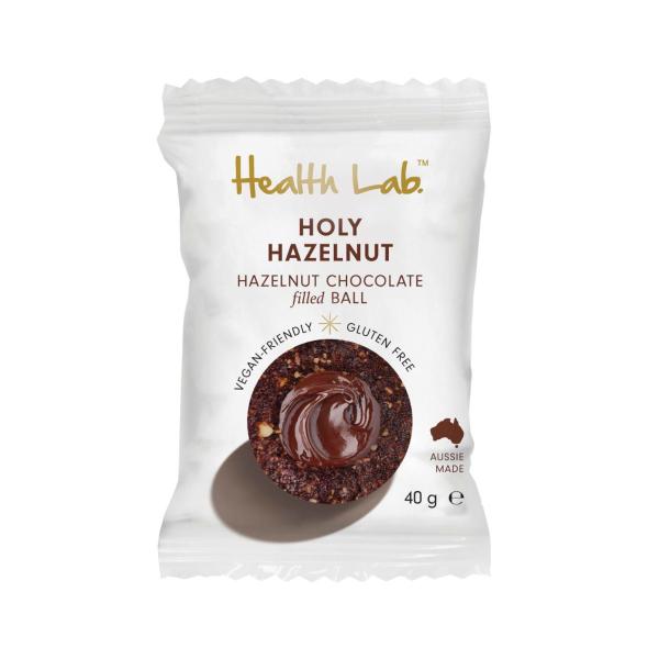 HEALTH LAB GLUTEN FREE HOLY HAZELNUT NUT-BUTTER FILLED BALL 40G