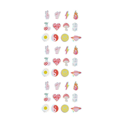 36 Piece Stickers - Holographic