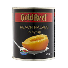 GOLD REEF PEACH HALVES IN SYRUP 825G