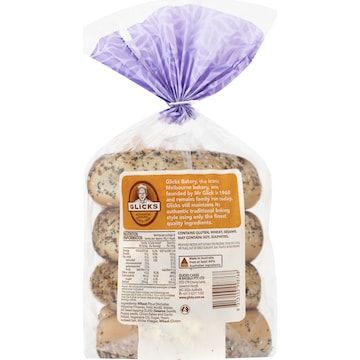 Glicks Everything Bagels 4 pack