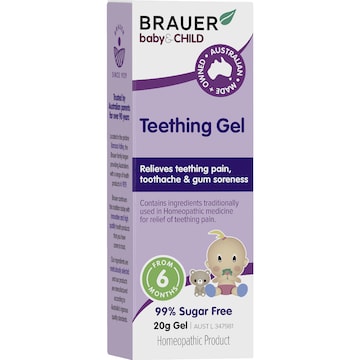 Brauer Teething Gel 20g