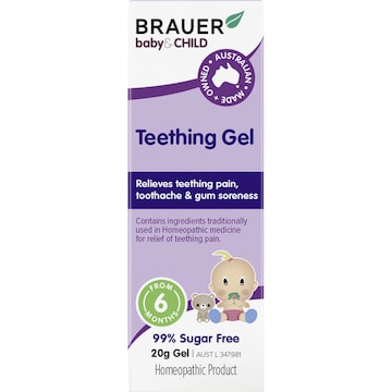 Brauer Teething Gel 20g
