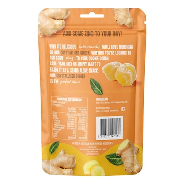 Earthly Eats Crystallised Ginger 200g