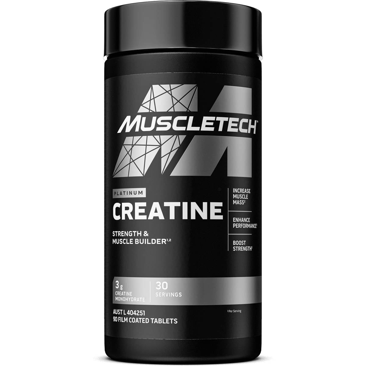 Muscle Tech Platinum Creatine Tablets 90 pack