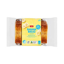 COLES REDUCED SUGAR BANANA BREAD SLICES 5PK