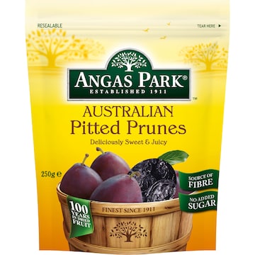 Angas Park Australian Prunes Pitted 250g