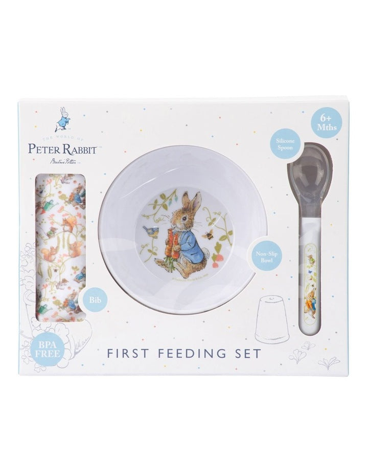 First Feeding 3 Piece Set in Cream