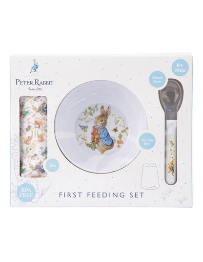 First Feeding 3 Piece Set in Cream
