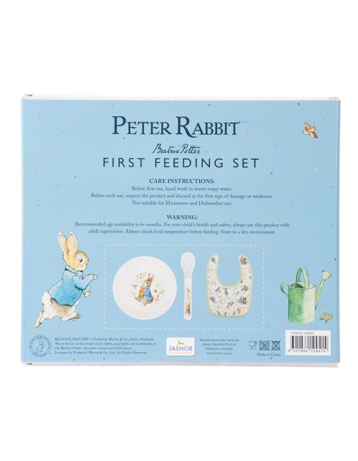 First Feeding 3 Piece Set in Cream