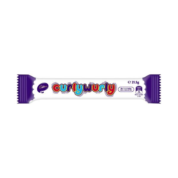 CADBURY CURLY WURLY CHOCOLATE BAR 21.5G