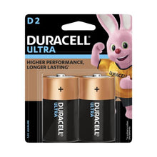 DURACELL ULTRA D ALKALINE BATTERIES 2 PACK