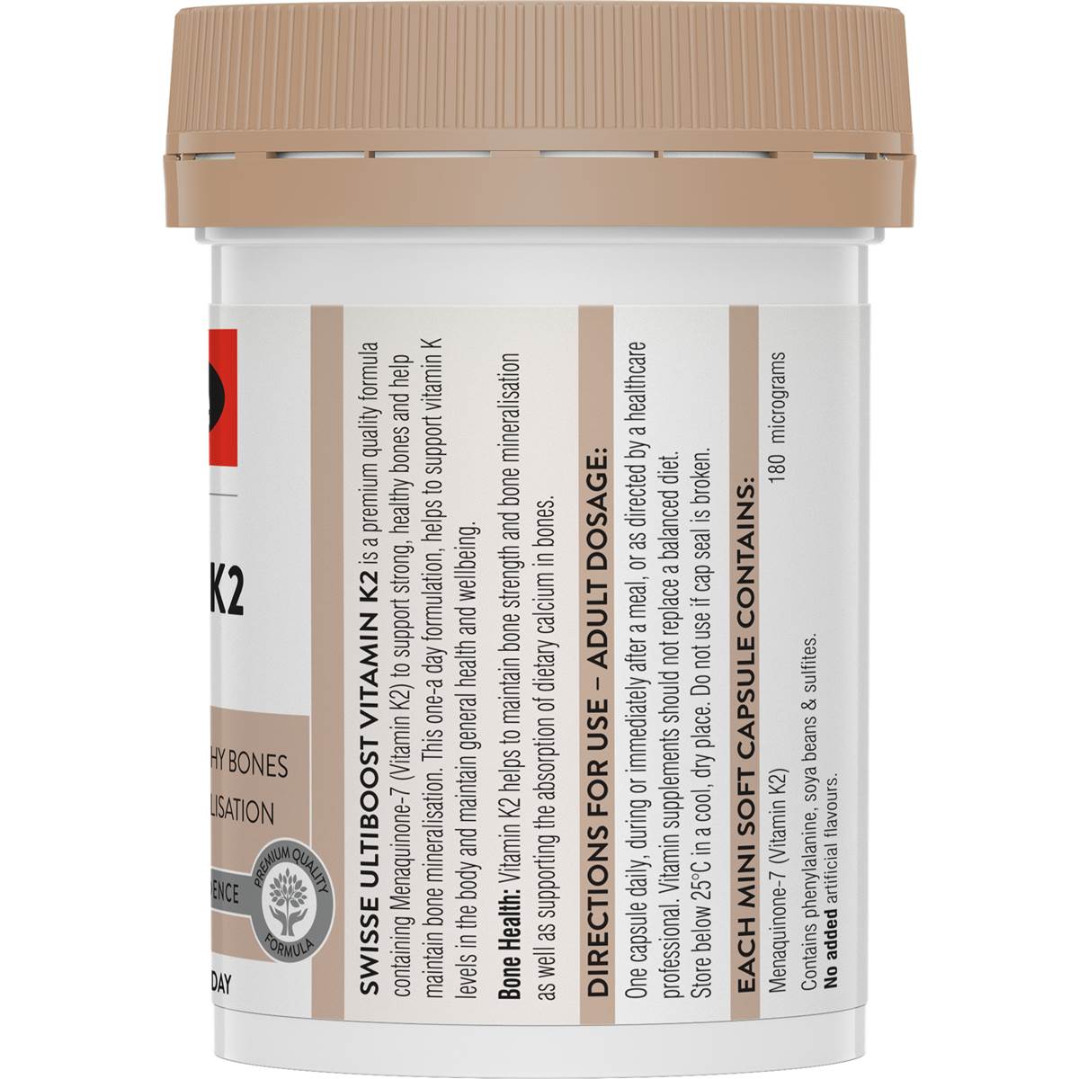 Swisse Ultiboost Vitamin K2 Capsules 30 pack
