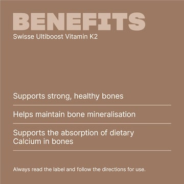 Swisse Ultiboost Vitamin K2 Capsules 30 pack
