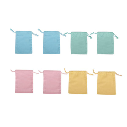 8 Pack Fabric Loot Bags