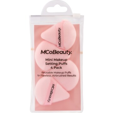 MCoBeauty Mini Makeup Setting Puffs 4 pack