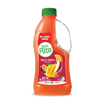 Diet Rite Multi Fruits Cordial 1L