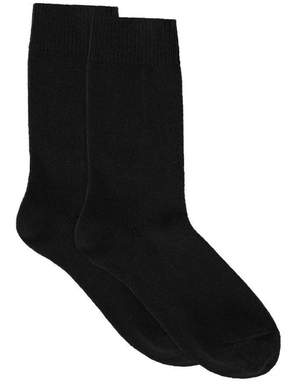 Pina Crew Length Socks in Nero