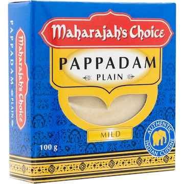 Maharajah's Choice Plain Pappadam 100g