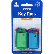 Kevron Accessories Key Tags 4 pack