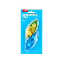 COLES CORRECTION TAPE 2 PACK