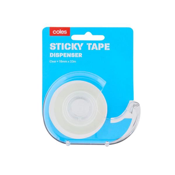 COLES STICKY TAPE DISPENSER