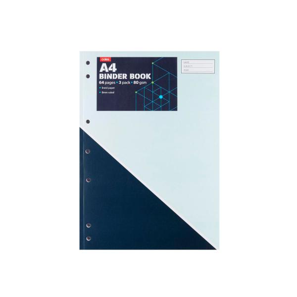 A4 Binder Book 64 Page