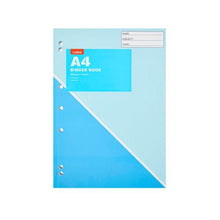 COLES A4 BINDER BOOK 64 PAGE 3 PACK