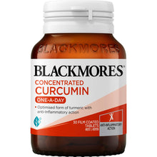 Blackmores Concentrated Curcumin Tablets 30 Pack