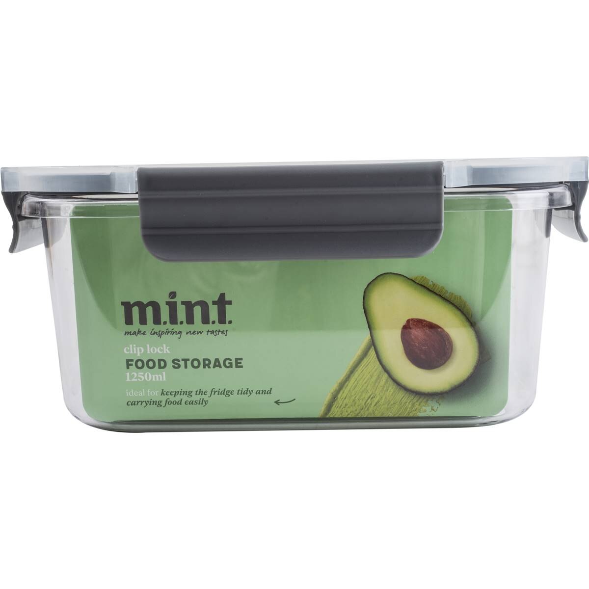 MINT Clip Lock Food Storage Container 1.25L each