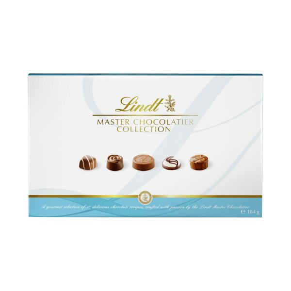 LINDT PRALINE MASTER COLLECTION CHOCOLATE BOX 184G