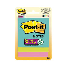 POST-IT SUPER STICKY NOTES MIAMI 3 PACK