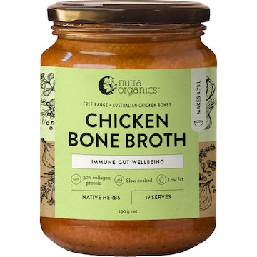 Nutra Naturals Chicken Bone Broth Native Herbs 190g