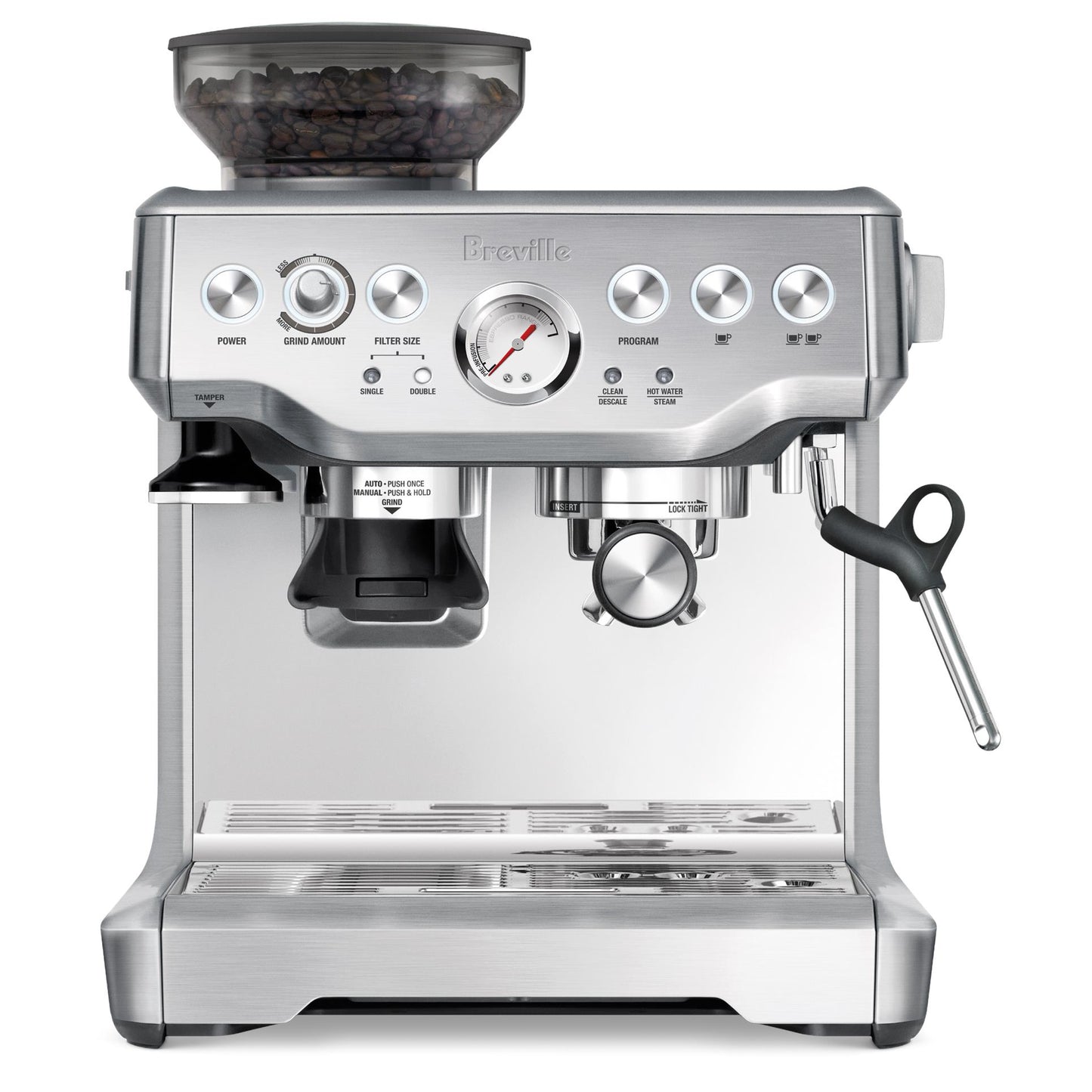 Breville the Barista Express® Coffee Machine (Brushed Stainless Steel)