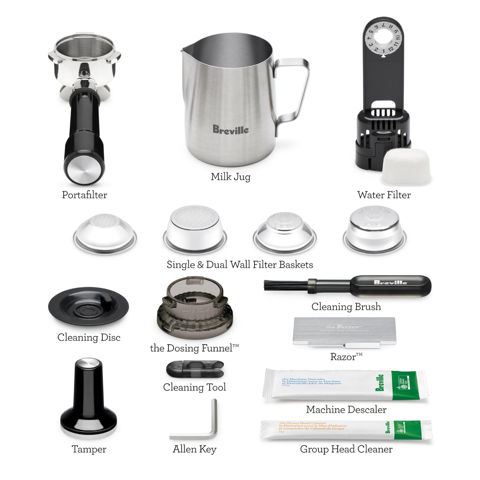 Breville the Barista Express® Coffee Machine (Brushed Stainless Steel)