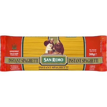 San Remo Spaghetti Instant Pasta No 3 500g