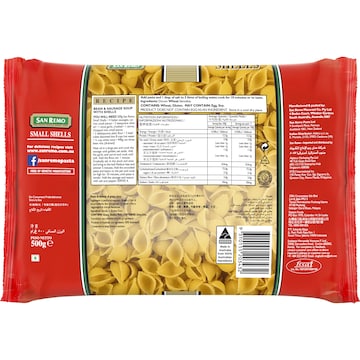 San Remo Shells Small Pasta No 28 500g