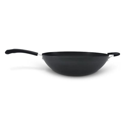 Carbon Steel Wok, 34cm - Anko