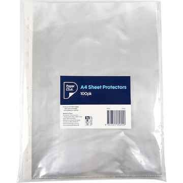 Paperclick Folder A4 Sheet Protector 100 pack