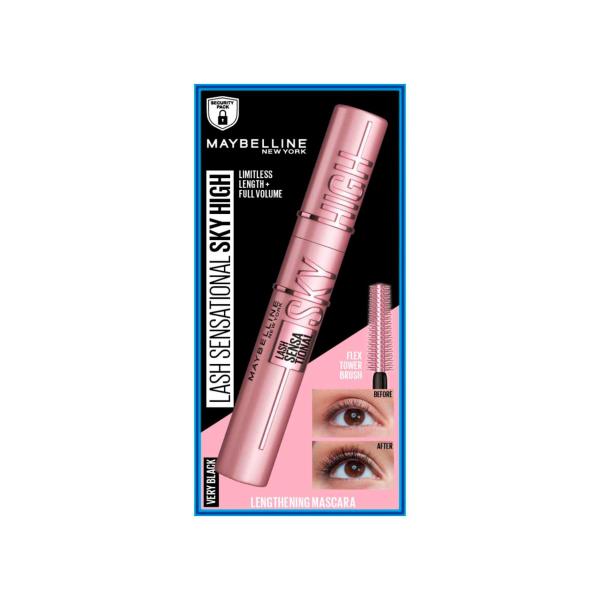 MAYBELLINE LASH SENSATIONAL SKY HIGH MASCARA:BLACKEST BLAC:.:7.2 ML