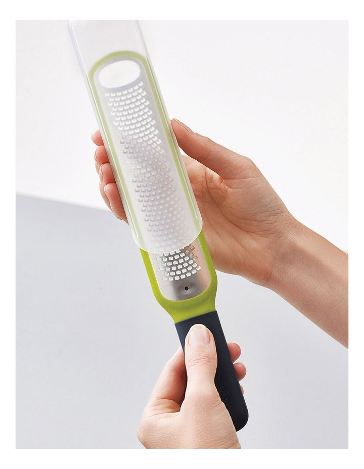 Handi Zest Mini Zester with Cleaning Blade in Green