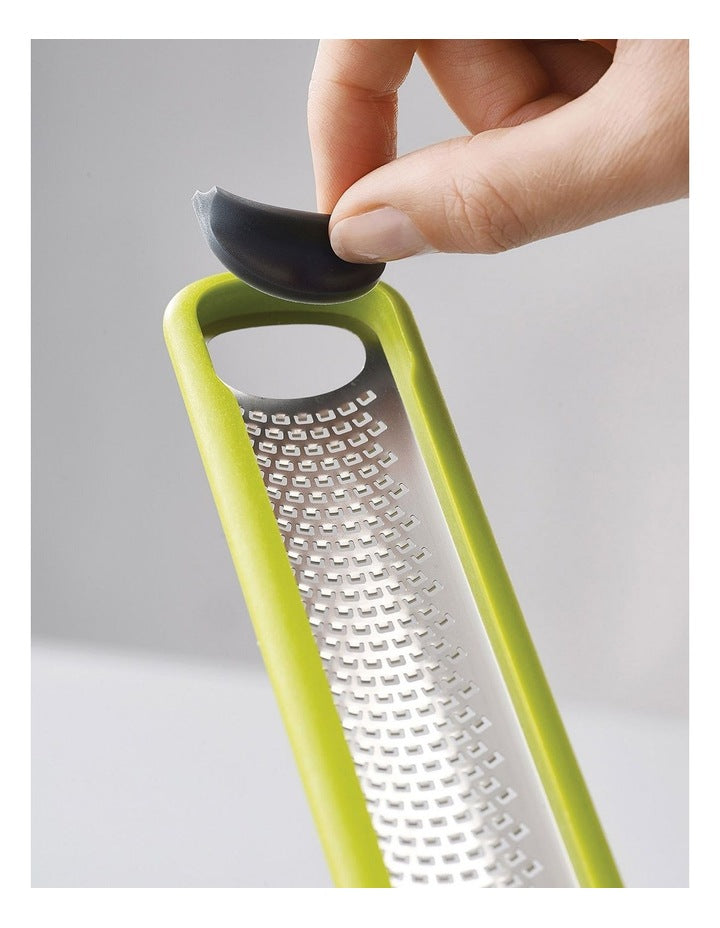 Handi Zest Mini Zester with Cleaning Blade in Green