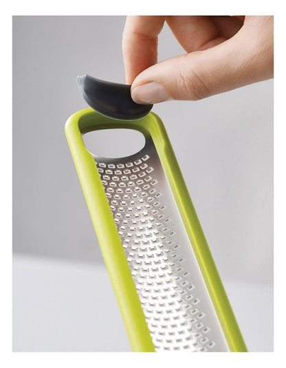 Handi Zest Mini Zester with Cleaning Blade in Green