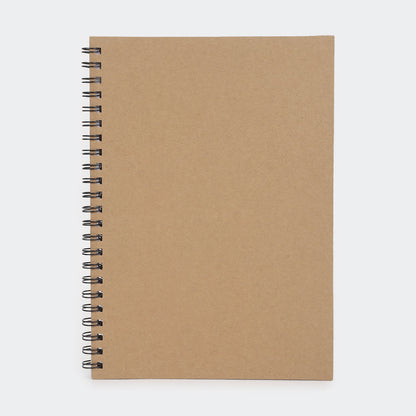 A4 Spiral Notebook - Kraft